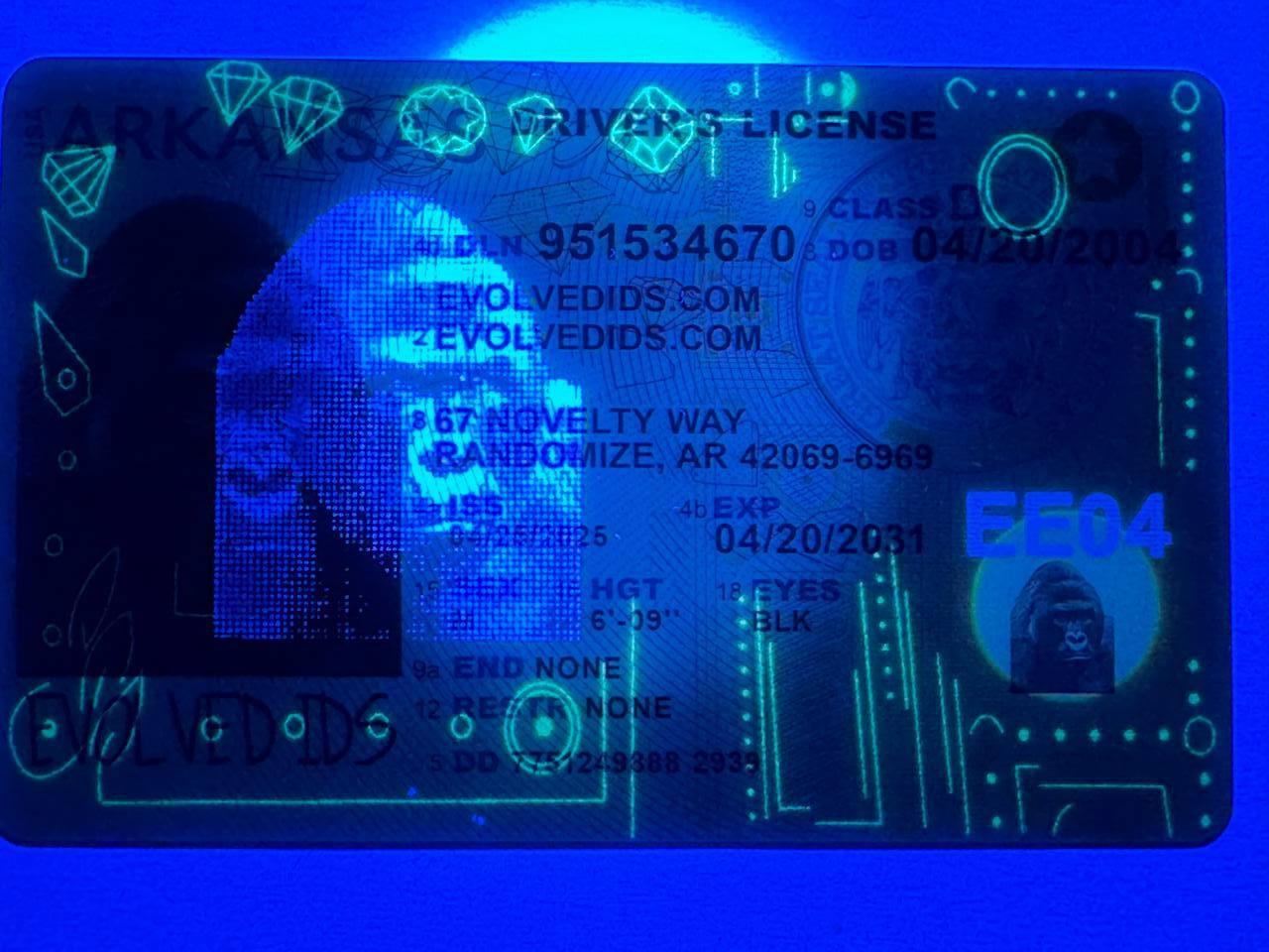 AR Fake ID UV