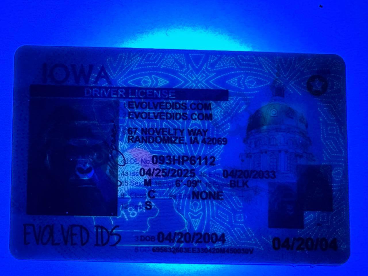IA Fake ID UV