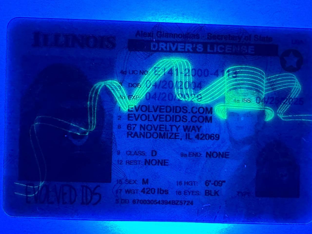 IL Fake ID UV