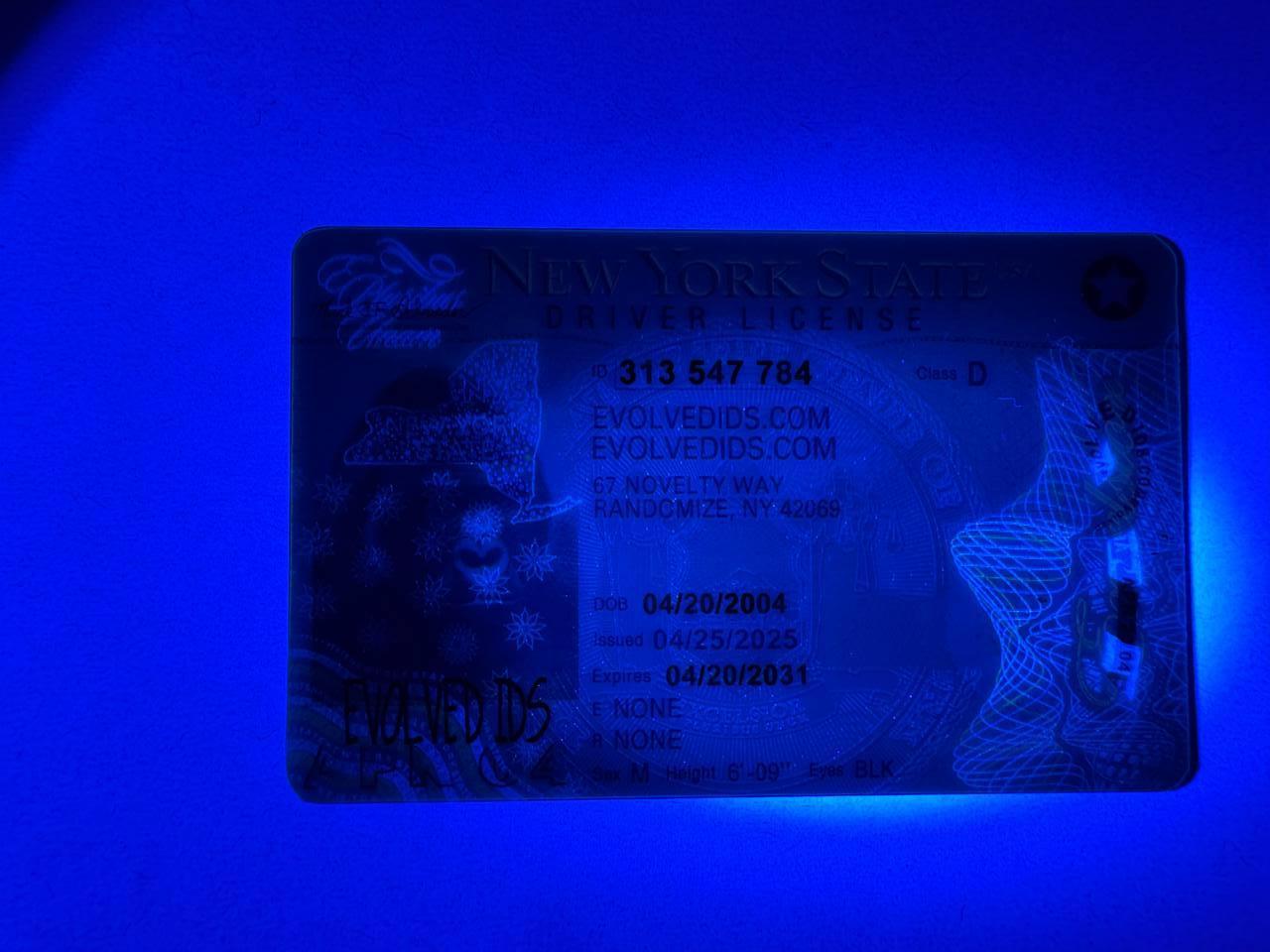 NY Fake ID UV