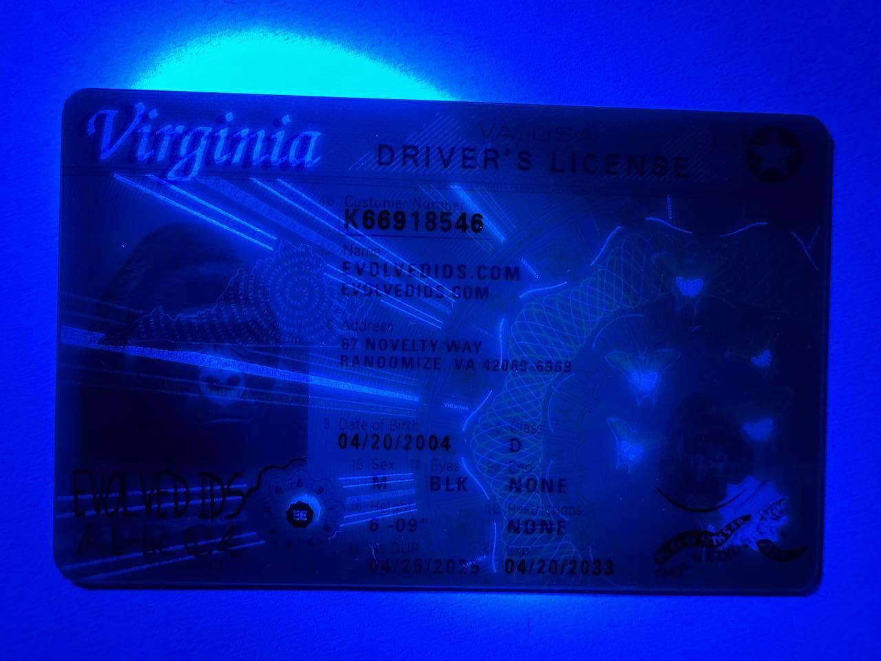 VA Fake ID UV