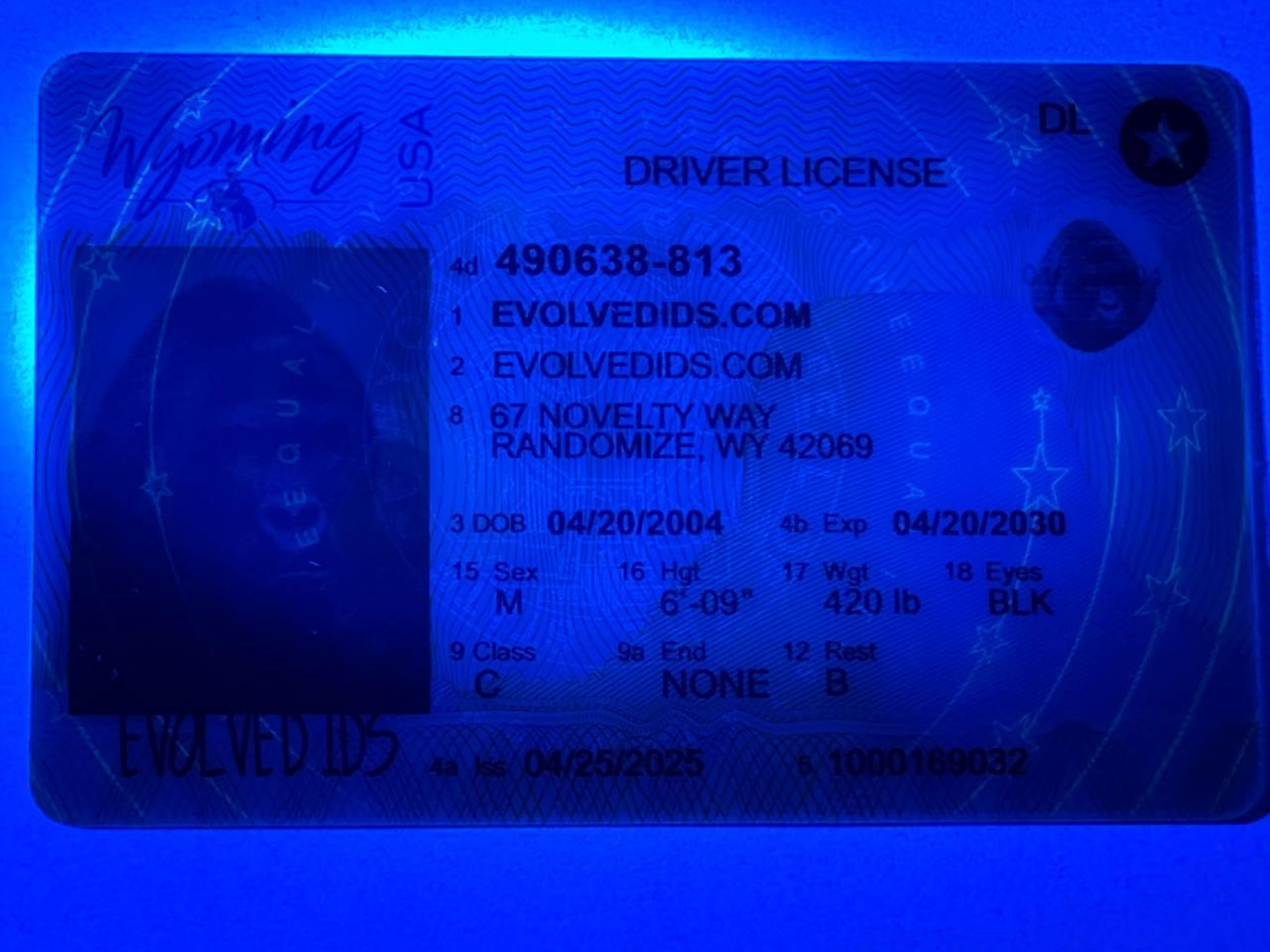 WY Fake ID UV